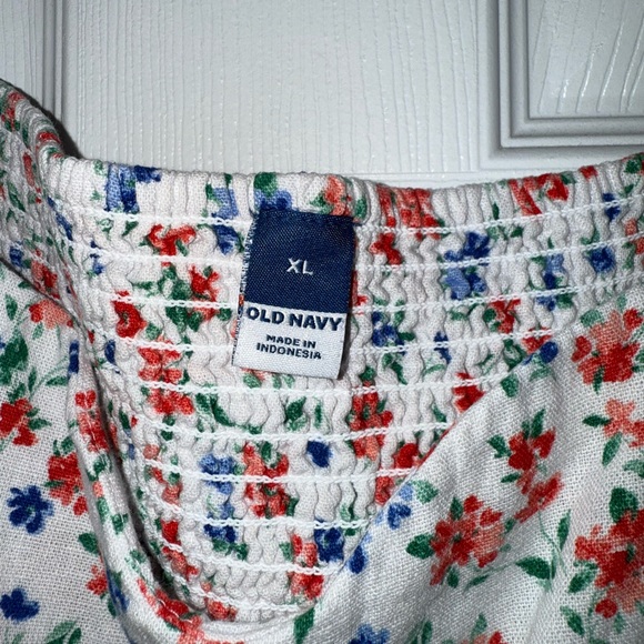 Old Navy Floral Print Midi Dress - Multicolor - Picture 2 of 3